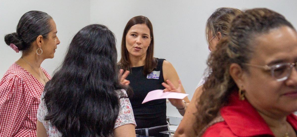 La vicerrectora de Investigación UPB, Ana Cecilia Escudero Atehortúa, hizo un llamado a idear proyectos innovadores, con capacidad de impacto y articulación interinstitucional.