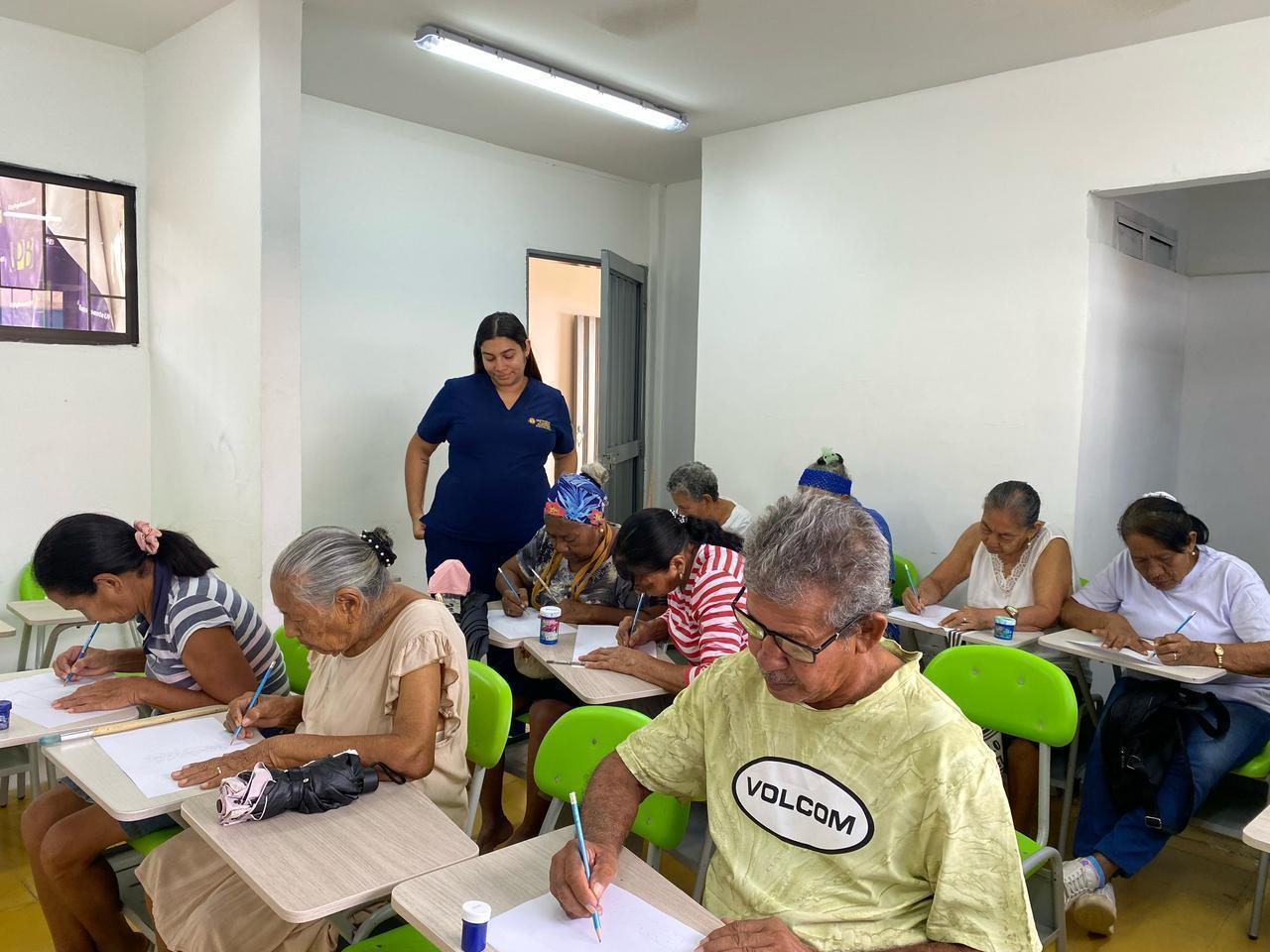 Programa Huellas Doradas, Centro Social Marie Poussepin y CAP UPB Montería