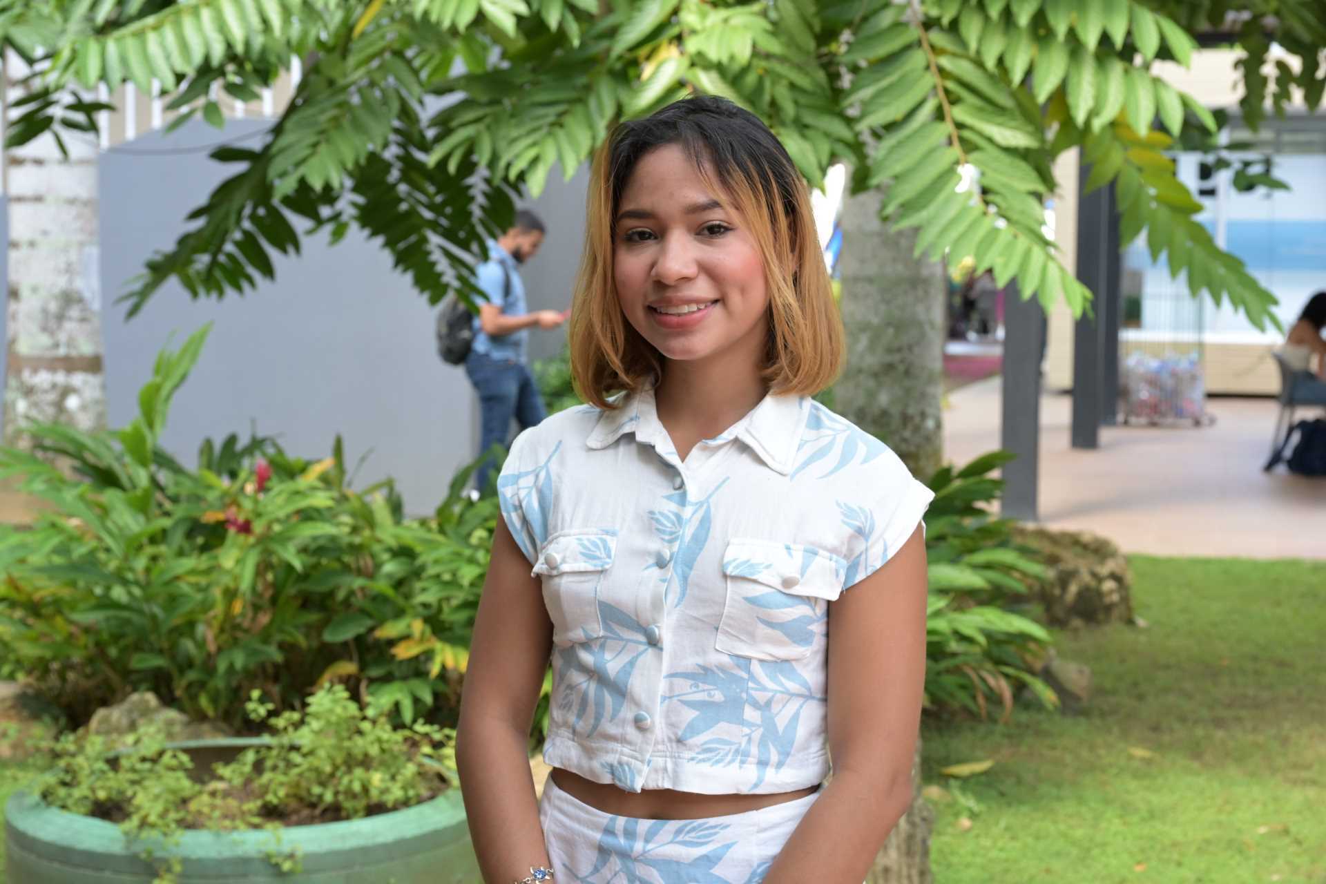 Mary Paz Domínguez Pico estudiante del programa de Psicología que realizará intercambio a Brasil 