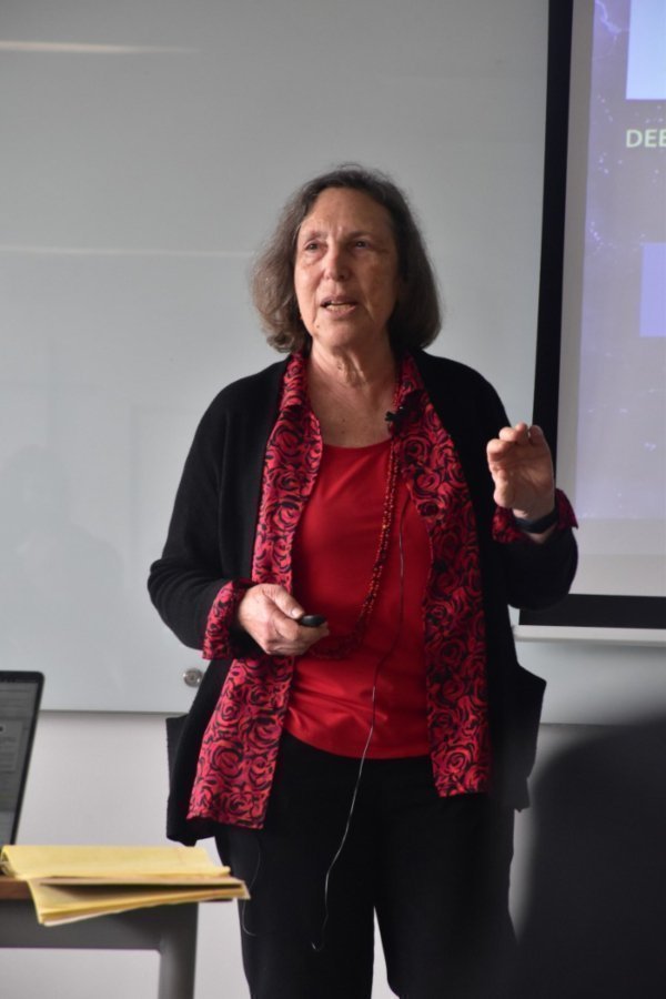 El evento contó con la participación de Lisa Levin, ecóloga marina profesora del Scripps Institution of Oceanography, de la Universidad de California (San Diego, EE.UU.).